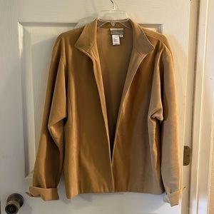 Coldwater Creek camel blazer Women’s Medium